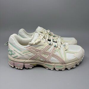ASICS Gel-Kahana 8 Shoes Womens 9.5 Running Sneakes White Pink 1012A978